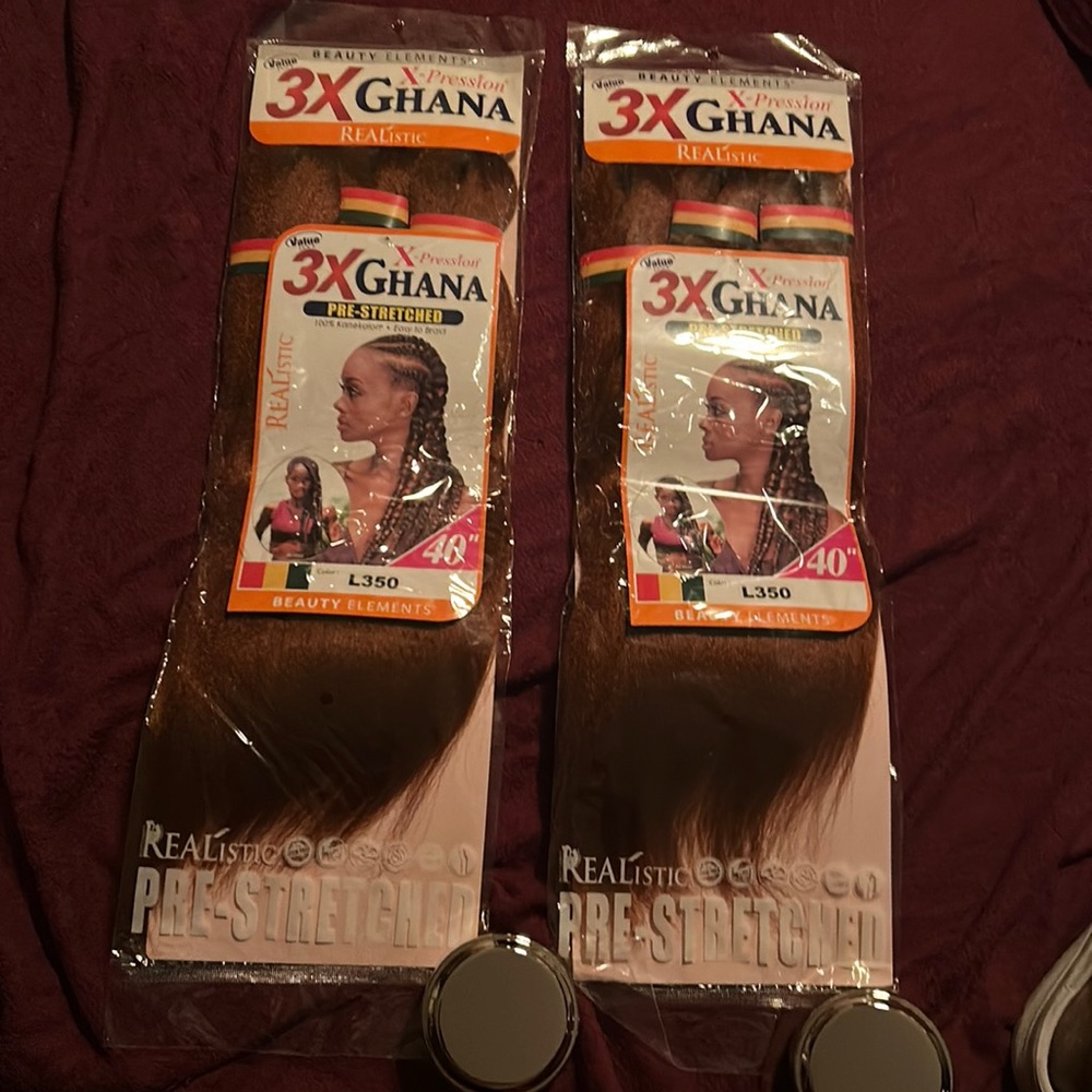 3x Ghana Pre Stretched L350